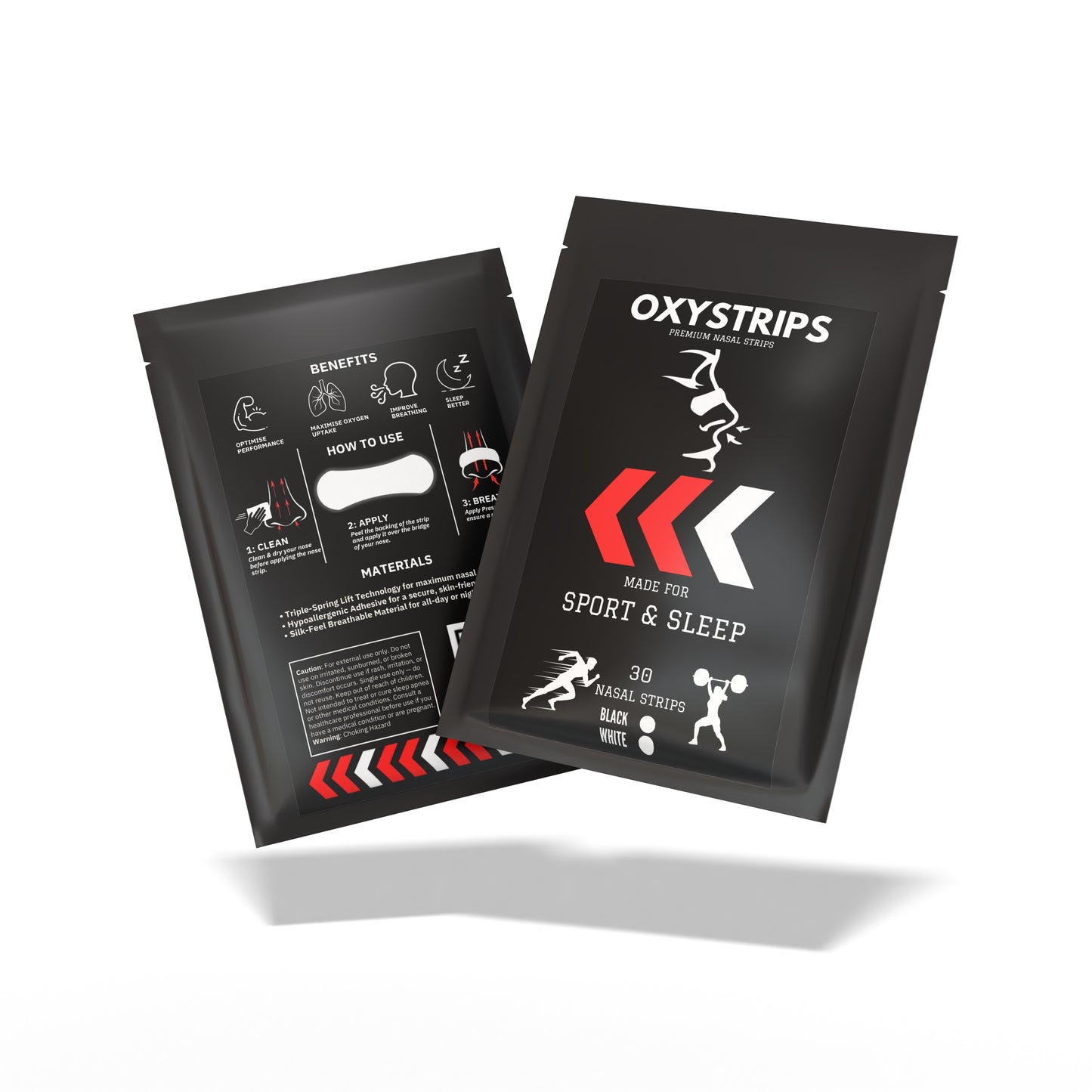 Premium Active Nasal Breathing Oxystrips