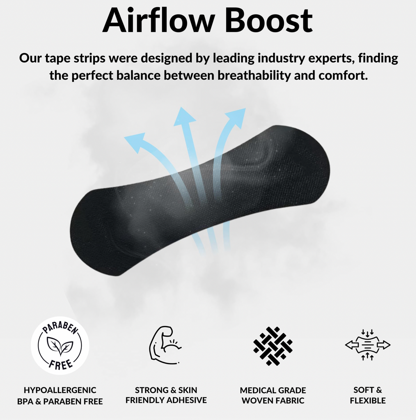 Premium Active Nasal Breathing Strips